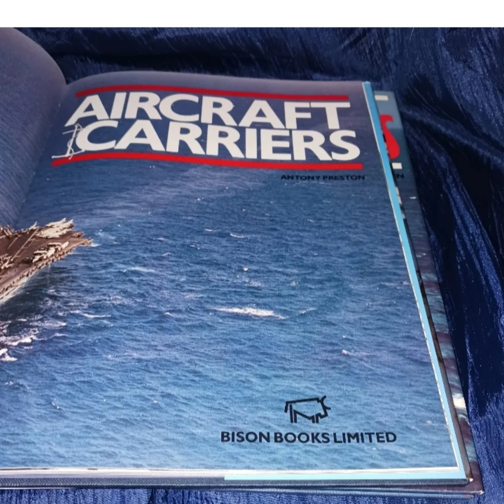 Set of 2, Battleships and Aircraft Carriers from Bison Books 1982 - Picture 5 of 9
